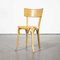 French Baumann Blonde Beech Bentwood Dining Chairs, 1950s, Set of 6 1