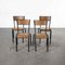 French Mullca Vintage Model 510 Stacking Dining Chairs, 1950s, Set of 4 3
