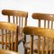 French Oak Bentwood Dining Chairs, 1950s, Set of 8 5