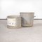 French Galvanised Tubs, 1950s, Set of 2 3