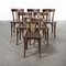 Baumann Bentwood Bistro Dining Chairs by Joamin Baumann, 1950s, Set of 6 3