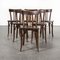 Baumann Bentwood Bistro Dining Chairs by Joamin Baumann, 1950s, Set of 6 7
