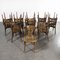 French Dark Oak Bentwood Dining Chair, 1970s 5