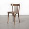 French Dark Oak Bentwood Dining Chair, 1970s, Image 1