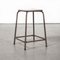 French Chocolate Brown Laboratory Stools, 1970s, Set of 7, Image 4