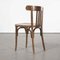 French Dark Oak Bentwood Dining Chairs, 1970s, Set of 6, Image 8