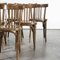 French Dark Oak Bentwood Dining Chairs, 1970s, Set of 6 10