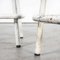 French Tall White Laboratory Stools, 1960s, Set of 2, Image 4