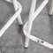 French Tall White Laboratory Stools, 1960s, Set of 2 6