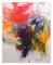 Farbbombe, abstraktes Gemälde, 2021 1