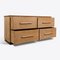 Oak Drapers Drawers, 1950s 2