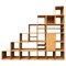 Modular Wooden Wall Unit by Derk Jan De Vries, 1980s 1