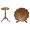 Lancaster Antique Hardwood Pie Crust Claw & Ball End Table 1
