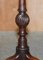Lancaster Antique Hardwood Pie Crust Claw & Ball End Table 8