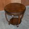 Vintage Burr & Quarter Cut Walnut Occasional Table, Image 3