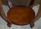 Vintage Burr & Quarter Cut Walnut Occasional Table, Image 9