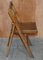 English Oak Folding Steamer Chairs, 1900-1920, Set of 6, Image 12