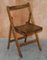 English Oak Folding Steamer Chairs, 1900-1920, Set of 6 4