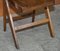 English Oak Folding Steamer Chairs, 1900-1920, Set of 6 10