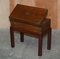 Victorian Hardwood Military Campaign Writing Slope Desk, Image 11