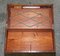 Victorian Hardwood Military Campaign Writing Slope Desk 18