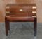 Victorian Hardwood Military Campaign Writing Slope Desk 3