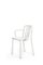 White Tube Armchair by Eugeni Quitllet for Mobles 114 1