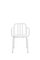 White Tube Armchair by Eugeni Quitllet for Mobles 114 2