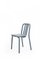 Blue-Grey Tube Chair with Oak Seat by Eugeni Quitllet for Mobles 114, Image 2