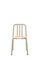 Olive Grey Tube Chair with Oak Seat by Eugeni Quitllet for Mobles 114 1