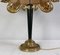 Lámpara estilo Imperio de latón dorado, principios del siglo XX, Imagen 12