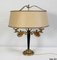 Empire Style Gilt Brass Lamp, Early 20th Century 15