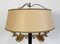 Empire Style Gilt Brass Lamp, Early 20th Century 7