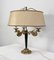 Empire Style Gilt Brass Lamp, Early 20th Century, Image 4