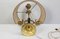 Lámpara estilo Imperio de latón dorado, principios del siglo XX, Imagen 18