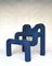 Blue Extreme Armchairs by Terje Ekstrøm for Stokke, 1970s, Set of 2, Image 7