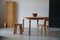 Mid-Century Danish Round Dining Table with 2 Extensions in Solid Oak, 1960s, Image 4