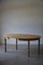 Mid-Century Danish Round Dining Table with 2 Extensions in Solid Oak, 1960s, Image 5