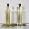 Gold and Clear Acrylic Glass Table Lamps, Belgium, 1970s, Set of 2, Image 5