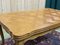 Louis XV Table in Blond Oak with Parquetry Top 9