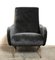 Italian Black Lady Lounge Chair, 1950s, Image 2