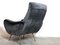 Italian Black Lady Lounge Chair, 1950s 11