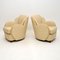 Art Deco Burr Maple Cloud Back Armchairs by Epstein, Set of 2 2