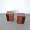 Walnut Diamante Series Bedside Tables by Luciano Frigerio, 1970s, Set of 2, Image 3