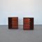 Walnut Diamante Series Bedside Tables by Luciano Frigerio, 1970s, Set of 2, Image 11