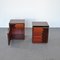 Walnut Diamante Series Bedside Tables by Luciano Frigerio, 1970s, Set of 2, Image 7