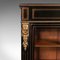 Tall Antique English Regency Display Cabinet or Bookcase, 1830s, Image 8