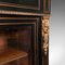 Tall Antique English Regency Display Cabinet or Bookcase, 1830s, Image 7