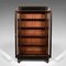 Tall Antique English Regency Display Cabinet or Bookcase, 1830s, Image 3