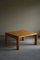 Danish Modern Square Solid Pine Coffee Table, 1970s 1